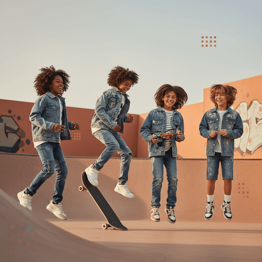 Denim Fits For Gen Alpha